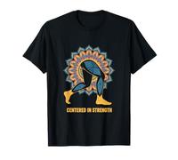 Design Mandala de Yoga centré sur la Force T-Shirt