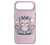 Design Mandala pour la Pleine Conscience - Mignon Yoga Chouette Lotus Pose Coque pour iPhone Air