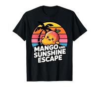 Design Mango and Sunshine Escape pour Les Amateurs de Fruits des Caraïbes T-Shirt