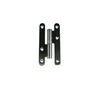 DESIGN-MAT SSA30401 Paumelle en INOX Brosse Satine 110x55x2.5mm Droite