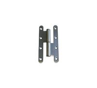 DESIGN-MAT SSA30410 Paumelle en INOX Brosse Satine 140x70x3mm Droite