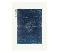 Design médaillon - Tapis médaillon Fading World - Bleu Nuit - 170 x 240 CM