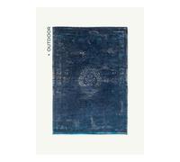 Design médaillon - Tapis médaillon Fading World - Bleu Nuit - 80 x 150 CM