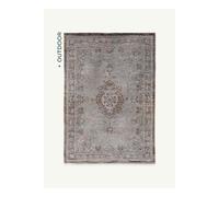 Tapis Medallion Design Gris Ebène 170 X 240cm