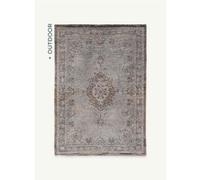 Tapis Medallion Design Gris Ebène 170 X 240cm