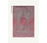 Tapis Louis De Poortere Medallion Design Éclair Rose 80 X 150cm Éclair rose