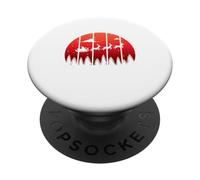 Design « Merry Christmas Happy Holidays » PopSockets PopGrip Adhésif