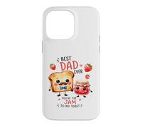 Design Mignon « Best Dad Ever Jam to My Toast » Coque pour iPhone 14 Pro Max