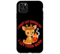 Design Mignon cerf en colère Let Them Burn Coque pour iPhone 11 Pro Max