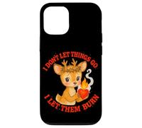 Design Mignon cerf en colère Let Them Burn Coque pour iPhone 12/12 Pro