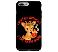 Design Mignon cerf en colère Let Them Burn Coque pour iPhone 7 Plus/8 Plus