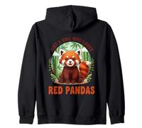 Design Mignon Just A Girl Who Loves Red Pandas Sweat à Capuche