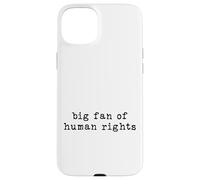 Design Minimaliste Audacieux pour l'autonomisation des Droits de l'homme Coque pour iPhone 15 Plus