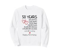 Design Minimaliste avec Trois cœurs et Inscription « Family Love » Sweatshirt