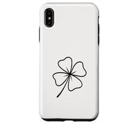 Design Minimaliste Schamrock pour la Saint-Patrick Coque pour iPhone XS Max