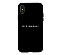 Design missionnaire/Missionnaire/Protestant/Protestants Coque pour iPhone X/XS