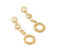 Design moderne Boucles d'oreilles géométriques en acier inoxydable Accessoires en acier inoxydable Pour les attaquants de la mode Designs artistiques, taille unique, comme décrit
