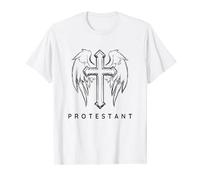 Design moderne de polices de caractère protestantes chrétiennes et chrétiennes T-Shirt