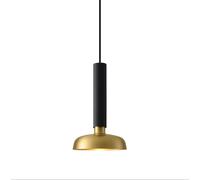 Design moderne Lampe à suspension LED 3000K Salle à manger Table de chevet Lampe suspendue 1 flamme Chambre Plafonnier Le salon Grenier Bar Café Cuisine Lampe suspendue Réglable en hauteur,Noir