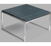 Design Moderne Table basse Table d'appoint Canapé Salon Table en cuir Design 60x60
