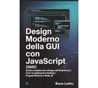Design moderno della GUI con JavaScript (2025): Guida completa allo sviluppo dell'interfaccia | Crea 12 applicazioni desktop | Progetti Electron e Node.js