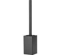 Design Mokko Nero Brosse à WC sur pied avec support