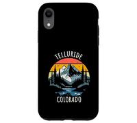 Design montagnard rétro de Telluride, Colorado, États-Unis Coque pour iPhone XR