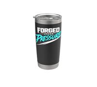 Design motivant forgé sous pression - Fort état d'esprit Gobelet isotherme en acier inoxydable double paroi