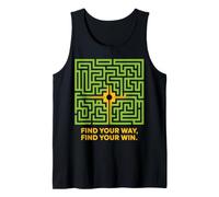 Design motivant Labyrinthe - Trouvez Votre Chemin Gagnant Débardeur