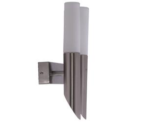 Design mur torche extérieur lampe façades inox lumière jardin verre spot