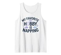 Design « My Favorite Hobby is Napping Sleep Lover » Débardeur