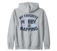 Design « My Favorite Hobby is Napping Sleep Lover » Sweat à Capuche
