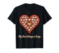 Design My Heart Belongs to Bridge T-Shirt