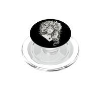 Design Mystique de Femme Méduse et Serpents PopSockets PopGrip pour MagSafe