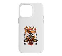 Design Mythique du Dieu du feu et du Guerrier Coque pour iPhone 14 Pro Max