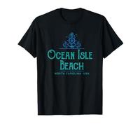 Design nautique d'Ocean Isle Beach en Caroline du Nord T-Shirt
