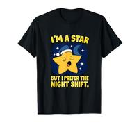 Design Nerd Scientifique I'm a Star But I Prefer The Night Shift T-Shirt