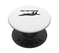 Design Never Poke The Bear Fighter Jet pour Les Fans des États-Unis PopSockets PopGrip Adhésif