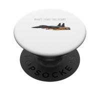 Design Never Poke The Bear Fighter Jet pour Les Fans des États-Unis PopSockets PopGrip Adhésif
