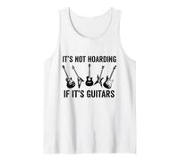 Design « Not Hoarding If It's Guitars » pour Les Amateurs de Musique Débardeur