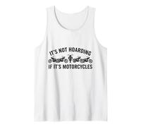 Design « Not Hoarding If It's Motorcycles » pour Les Amateurs de Musique Débardeur