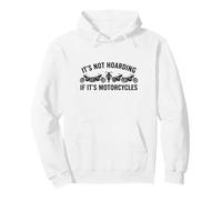 Design « Not Hoarding If It's Motorcycles » pour Les Amateurs de Musique Sweat à Capuche