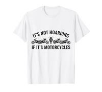 Design « Not Hoarding If It's Motorcycles » pour Les Amateurs de Musique T-Shirt