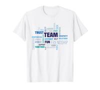 Design Nuage de Mots d'équipe T-Shirt