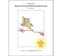 Design of Analog CMOS Integrated Circuits