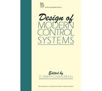 Design Of Modern Control Systems