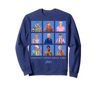 Design Officiel Barbie Ken « Serving Lewks Since 1961 » Sweatshirt, Unisexe pour Adultes, Bleu Marine, M