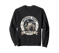 Design Officiel Cozy Shift Relaxation Night Humour Sweatshirt