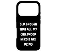 Design Old Guys. Old Enough That All My Children Heroes Coque pour iPhone 17 Pro
