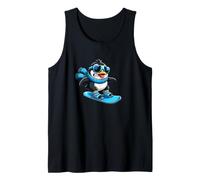 Design Original de Sports d'hiver en Forme de Pingouin Débardeur